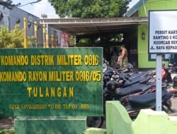 Koramil 0816/05 Tulangan Menyalurkan Untuk Kedua Kalinya BTPKLWN