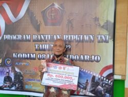 Kasdim 0816 Sidoarjo Tindaklanjuti Kegiatan BTPLKWN Di Koramil 0816/07 Kecamatan Krembung Kabupaten Sidoarjo