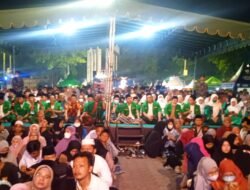 Puncak Peringatan HARLAH GP ANSOR Sidoarjo Ke 88 Dan Fatayat NU Ke 72 Di Gelar Di Alun Alun Sidoarjo