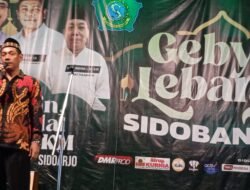 Malam Gebyar Lebaran SidoBangkit 2022,Gelar UMKM Di Kemantren Resmi Ditutup