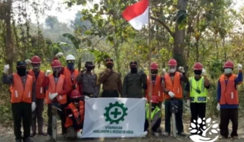 Perhutani Mojokerto Berikan Sosialisasi K3 Kepada Pekerja di Bidang Produksi Kayu