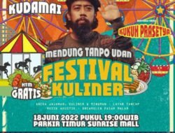 Kukuh Prasetya dan Tasya Rosmala Bakal Meriahkan Festival Kuliner Kota Mojokerto