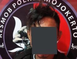 Jambret Berusia 14 Tahun Diringkus Polres Mojokerto