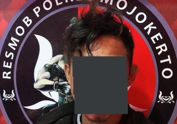 Jambret Berusia 14 Tahun Diringkus Polres Mojokerto