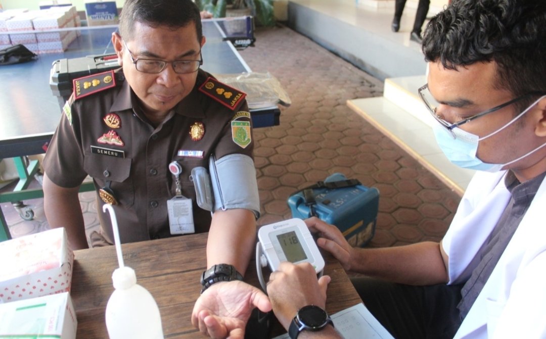 Sambut Hari Bhakti Adhyaksa ke-62, Kejaksaan Negeri Aceh Timur Gelar Donor Darah