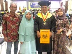 Keuchik Romi Resmi Sandang Gelar Sarjana Hukum dari US-CND Langsa