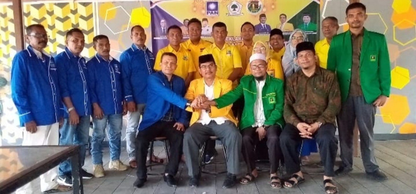 Golkar, PAN dan PPP Deklarasikan Koalisi Indonesia Bersatu Kabupaten Aceh Timur