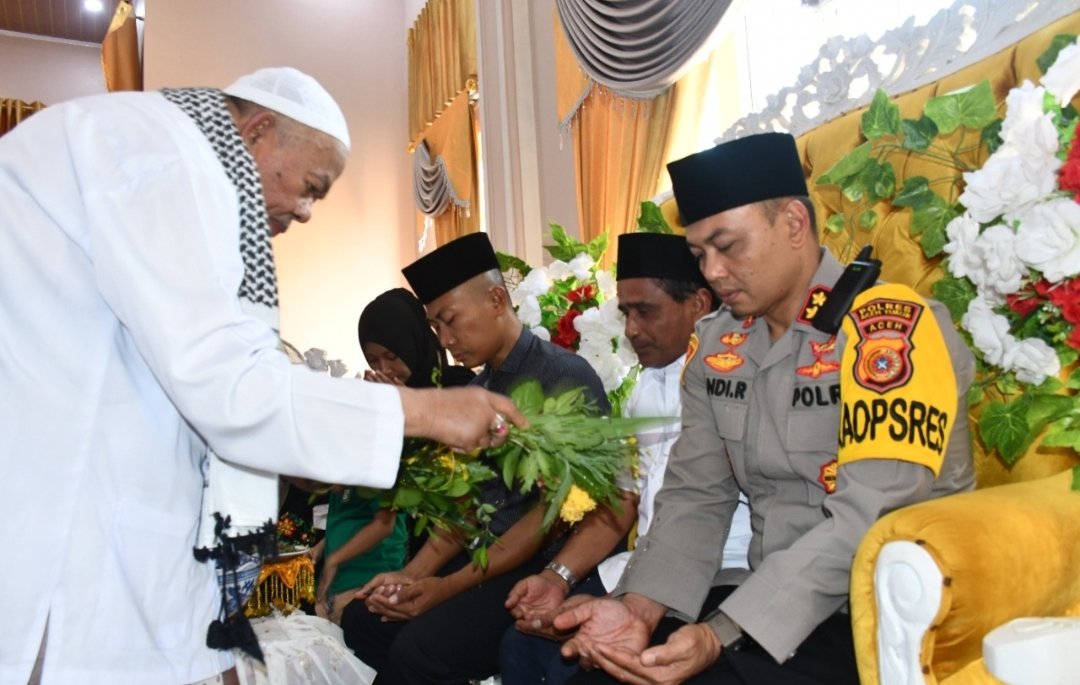 Kapolres Aceh Timur Mohon Dukungan Abu Paya Pasi Dalam Melaksanakan Program Polri