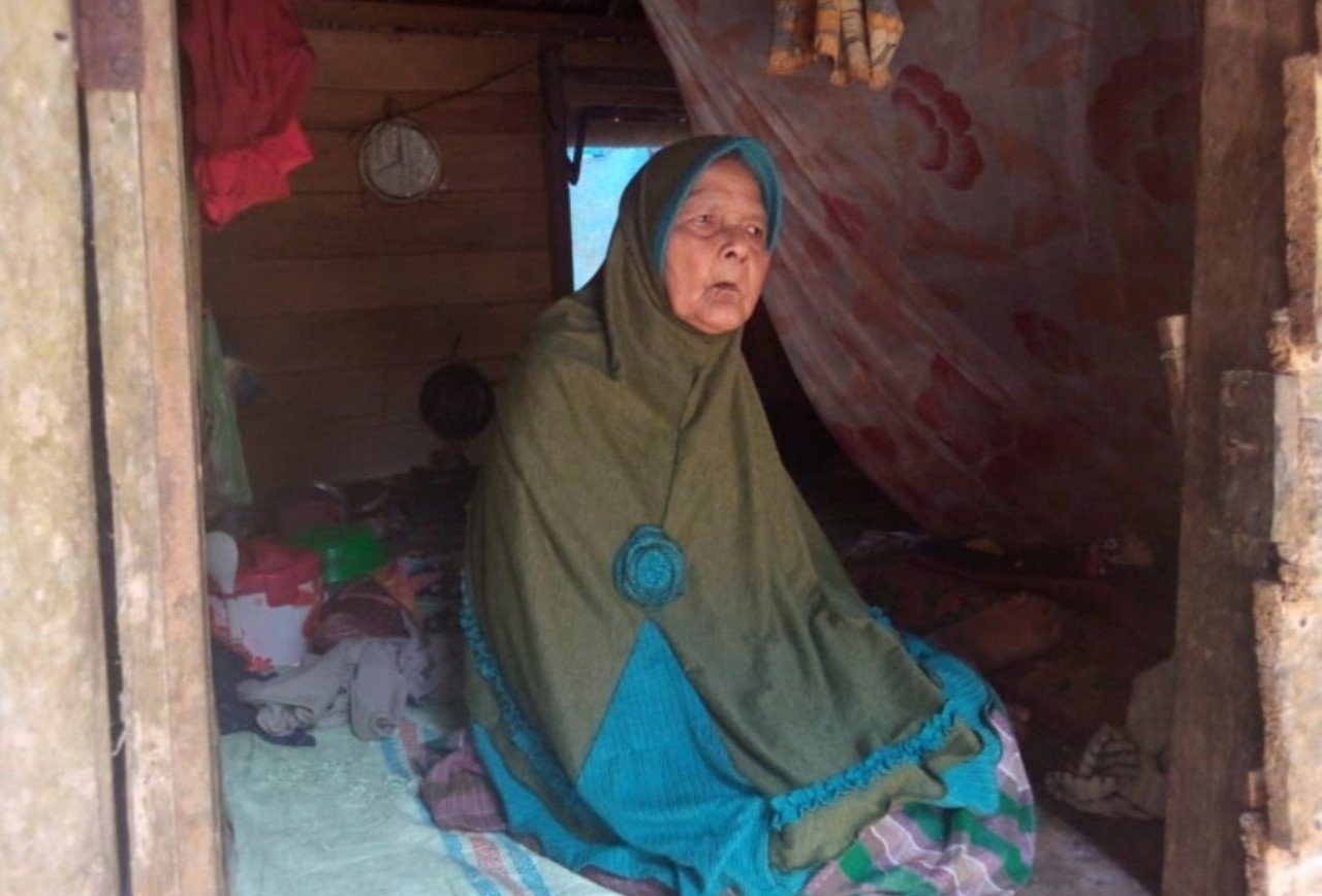 Janda Miskin Lumpuh di Desa Alue Lhok Aceh Timur Menjerit