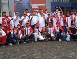 Jelang Peringatan HUT RI Ke 77, BNNK Sidoarjo Adakan Giat Senam Massal Dan Perlombaan