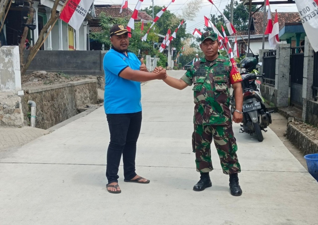 TMMD Imbangan Ke-114, Rampungkan Beton Jalan Penghubung, Ini Kata Kadus Bendorejo