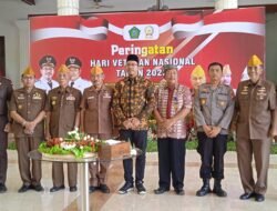 Peringatan Hari Veteran Nasional,DPC LVRI Sidoarjo Tabur Bunga Di TMP Dan Tasyukuran