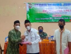 Sertijab Kepala Desa Gayaman, Camat Mojoanyar Berharap Desa Gayaman Lebih Maju