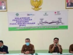 Perhutani Gandeng PMI Mojokerto Berikan Pelatihan P3K