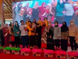 Ketum Dharma Pertiwi ke Mojokerto, Bawa Misi Cegah Stunting