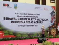 Cegah Korupsi di Desa, Ketua KPK RI dan Forkopimda Jatim Sosialisasikan Desa Anti Korupsi