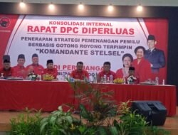 Jelang Pemilu 2024, PDI Perjuangan Sidoarjo Paparkan Strategi Kemenangan Kepada Kader Pemimpin Di 18 Kecamatan