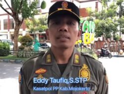 Satpol PP Kabupaten Mojokerto Razia Pengemis