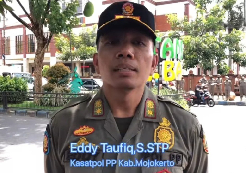 Satpol PP Kabupaten Mojokerto Razia Pengemis