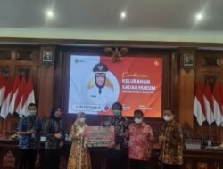 Pembinaan Kelurahan Sadar Hukum Kota Mojokerto