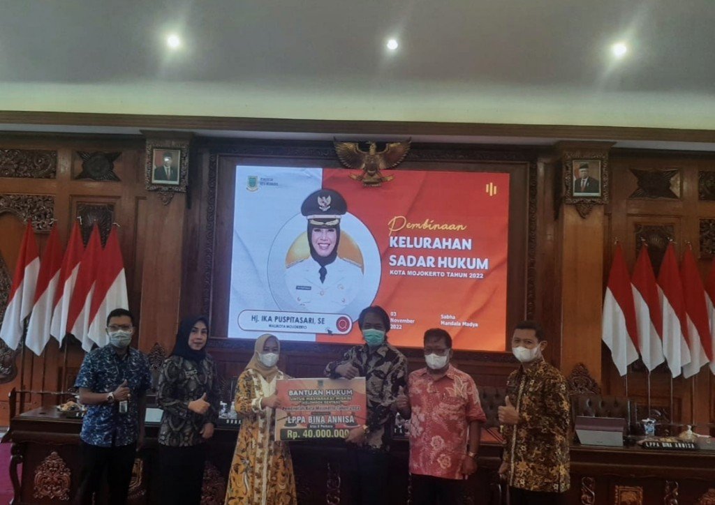 Pembinaan Kelurahan Sadar Hukum Kota Mojokerto