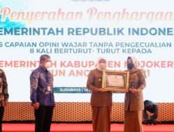 Pemkab Mojokerto Raih Opini WTP, Khofifah Berharap Kesejahteraan Masyarakat Jadi Outcomenya