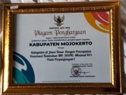 Kabupaten Mojokerto Terima Empat Penghargaan di HKN Ke-58 Tahun 2022