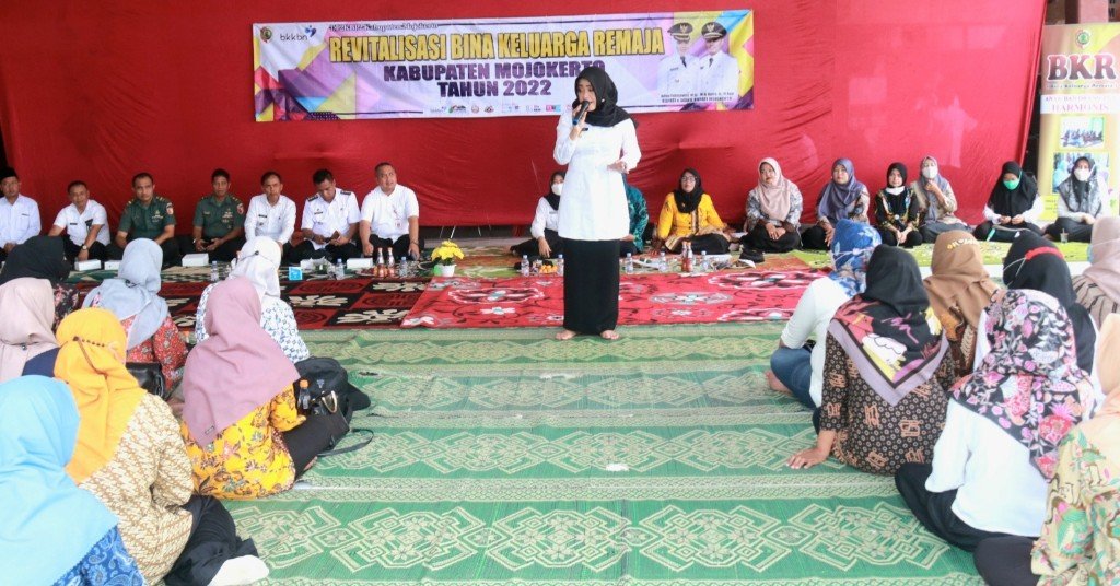 DP2KBP2 Kabupaten Mojokerto Gelar Revitalisasi Bina Keluarga Remaja di Desa Awang-awang