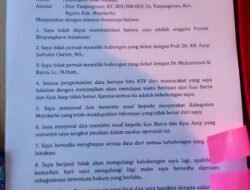 Catut Nama Kyai Asep dan Gus Barra untuk Pembohongan Publik, Ketua FBI Minta Maaf