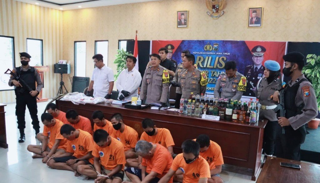 Tahun 2022, 383 LP Reskrim Polresta Mojokerto Berhasil Diselesaikan