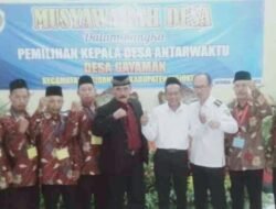 Raih 77 Suara, Joko Wahyudi Terpilih Menjadi Kades Gayaman