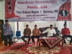 Tim Sukses H. Hartono, S.H. Koordinasi Pemenangan Pemilu Bersama Kiai Asep