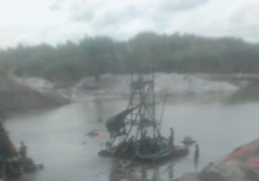 Diduga Ilegal, Kawasan Bakau Kuruk Belo Laut Habis Dihajar Penambang Timah