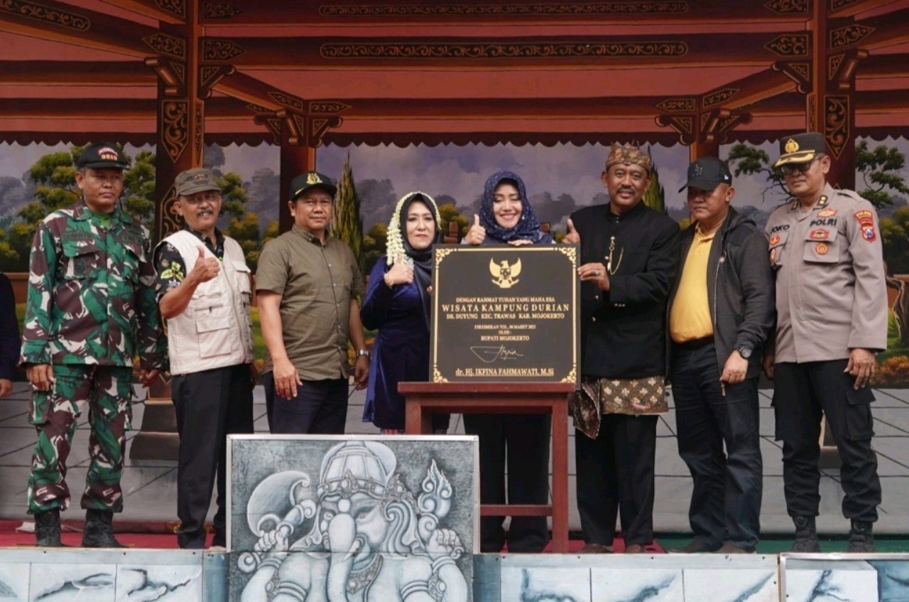 Desa Duyung Resmi Jadi Wisata Kampung Durian Mojokerto