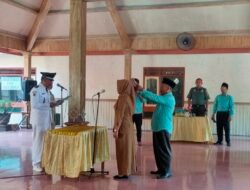 Kepala Desa Domas Lantik Kasi Pemerintahan Desa Domas
