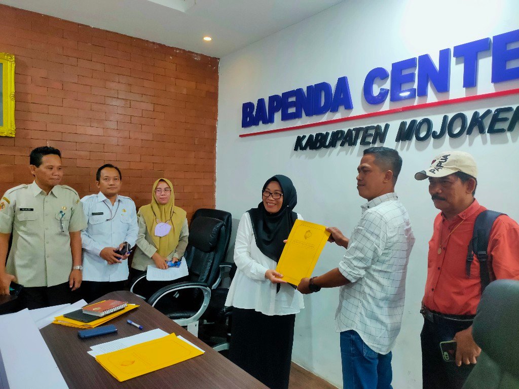 Barracuda Audiensi dengan Bapenda, Bahas Polemik Galian C Mojokerto