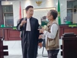 Sidang Gugatan Praperadilan Kades Lolawang Sugiharto Dimulai