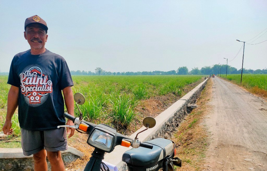 Pemdes Bandarasri Bangun Plengsengan Sepanjang 276 Meter