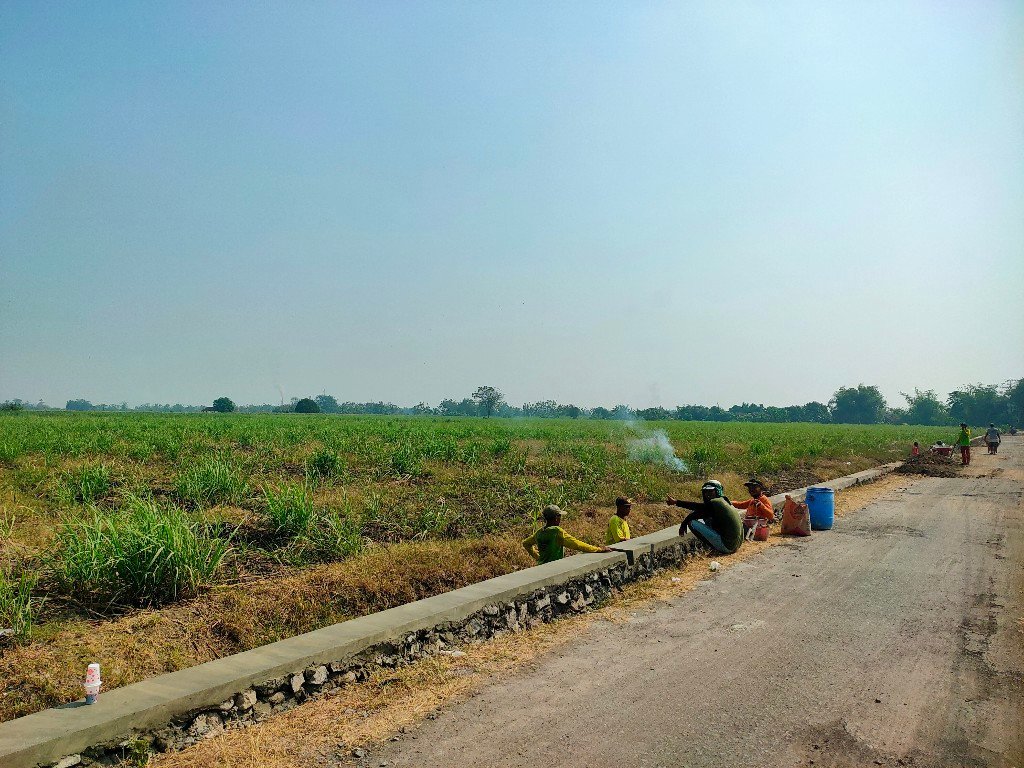 Pemdes Bandarasri Bangun Plengsengan Sepanjang 276 Meter