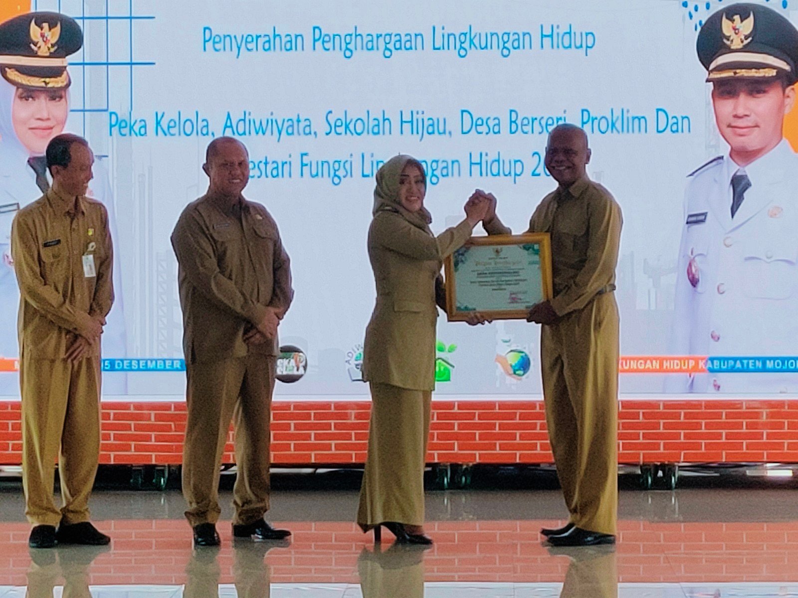 Desa Kedungmaling, Kecamatan Sooko, Kabupaten Mojokerto, Raih Penghargaan Desa Berseri Tingkat Jatim Kategori Pratama