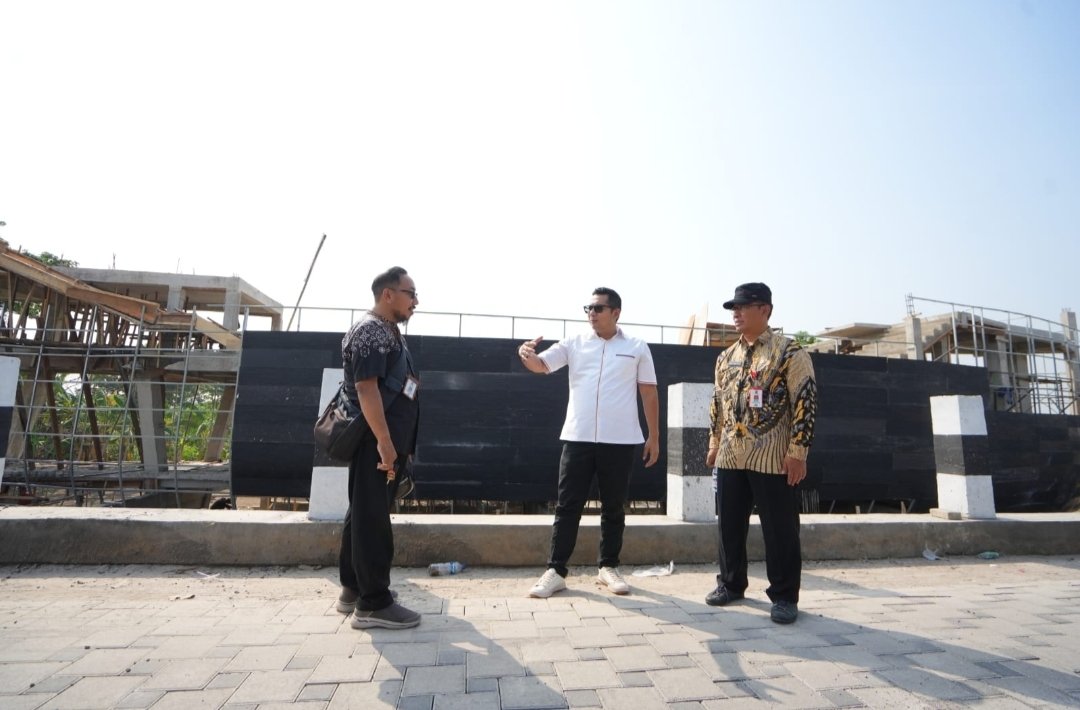 Ali Kuncoro Blusukan ke Proyek Strategis Kota Mojokerto