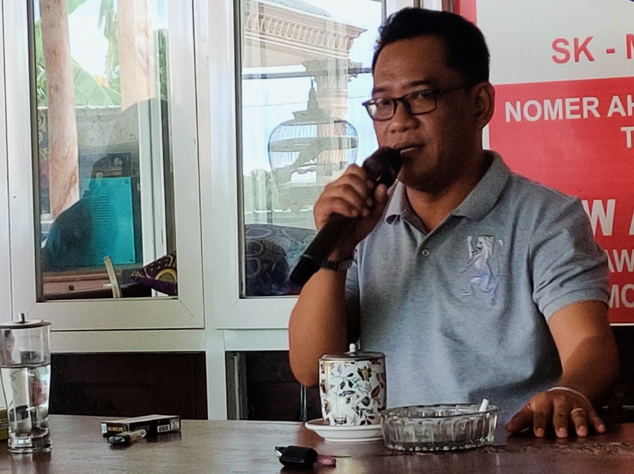 Relawan Kopra Nusantara Sosialisasi Pemilu Damai Bersama Insan Pers Mojokerto - Jombang