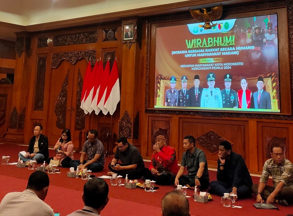 Forkopimda Kota Mojokerto Bertekad Kawal Pemilu dengan Baik, Jujur, dan Berintegritas