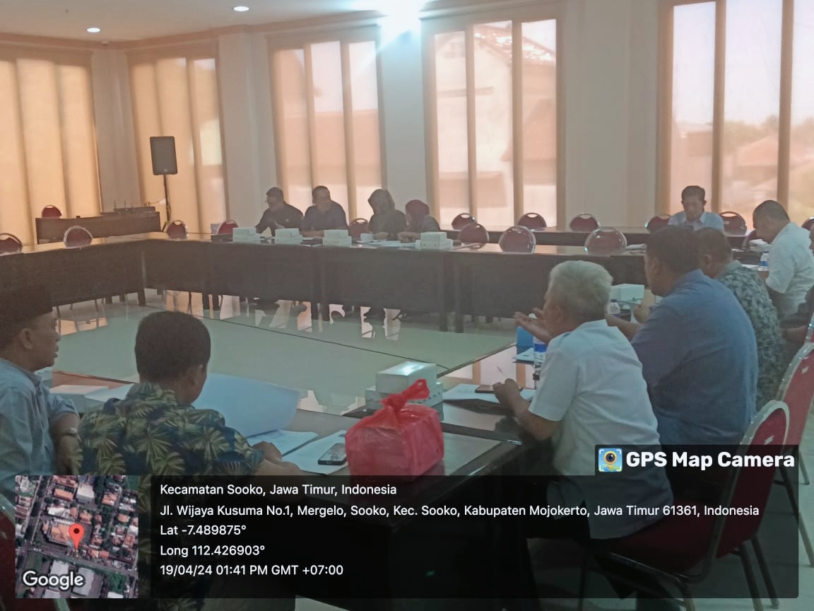 Usulan Raperda Inisiatif RTH dan Kepemudaan Ditindaklanjuti DPRD Kabupaten Mojokerto