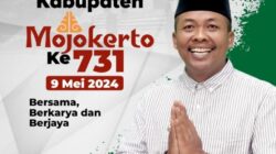 M. Agus Fauzan Mengucapkan Selamat Hari Jadi Kabupaten Mojokerto Ke-731