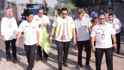DPUPRPRKP Kota Mojokerto Respon Aduan Warga Perumahan Kuwung Residence 2