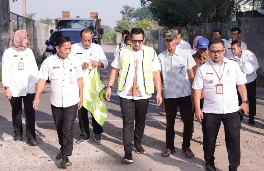 DPUPRPRKP Kota Mojokerto Respon Aduan Warga Perumahan Kuwung Residence 2