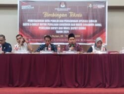 KPU Bungo Adakan Bimtek Pemutakhiran Data Pemilih dan Penggunaan Aplikasi Sidalih Serta E-Coklit