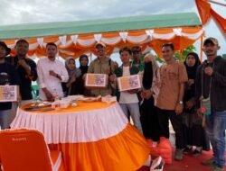 Mahasiswa UNSAN Bacan Gelar Aksi sosial Galang Dana, Warga Gane Timur Dilanda Banjir