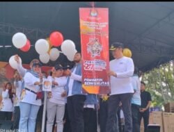 Pj Bupati Tebo Varial Adhi Apresiasi Antusias Masyarakat Hadiri Launching Pilkada Tebo 2024